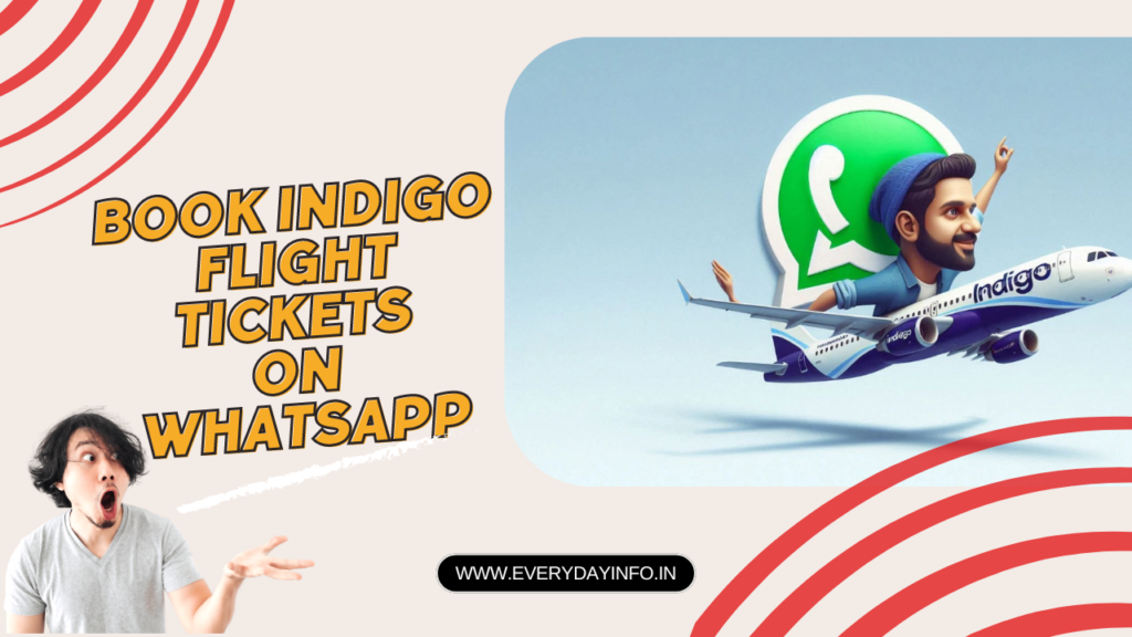 book IndiGo flight tickets on WhatsApp